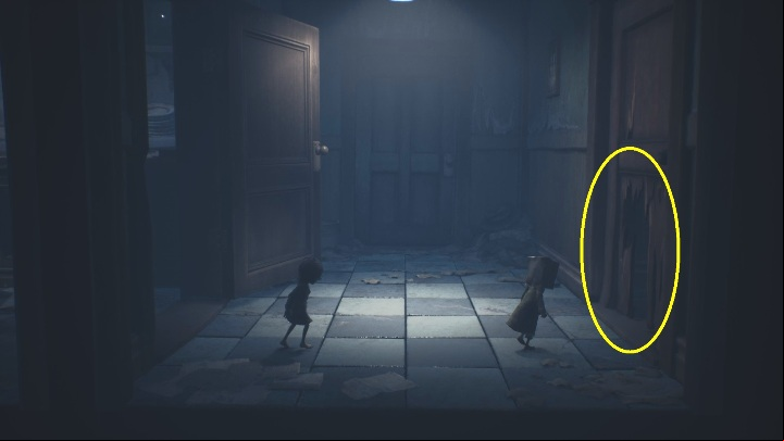 Keep walking to the right to get to the next section - Little Nightmares 2: Road to the Orphanage - Chapter 2 walkthrough - Chapter 2 - Orphanage - Little Nightmares 2 Guide
