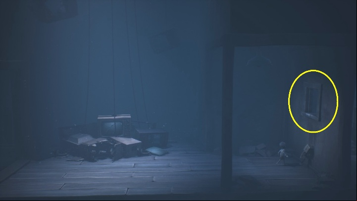 You will a pile of destroyed TVs - Little Nightmares 2: Road to the Orphanage - Chapter 2 walkthrough - Chapter 2 - Orphanage - Little Nightmares 2 Guide
