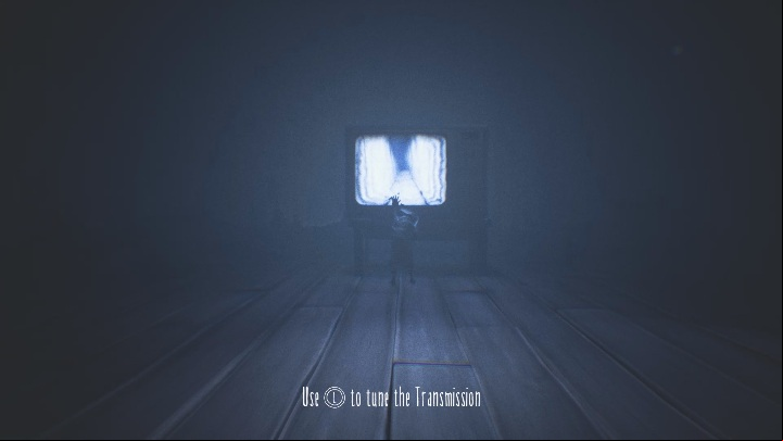 Put your hand on the TV and adjust the broadcast so that the picture is as clear as possible - Little Nightmares 2: Road to the Orphanage - Chapter 2 walkthrough - Chapter 2 - Orphanage - Little Nightmares 2 Guide