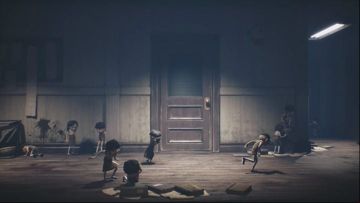 Reach the door and continue your journey through the hallway - Little Nightmares 2: Kitchen - Chapter 2 Orphanage walkthrough - Chapter 2 - Orphanage - Little Nightmares 2 Guide