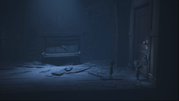 Along with the key, go to the door and open the age - Little Nightmares 2: Escape from School - Chapter 2 Orphanage walkthrough - Chapter 2 - Orphanage - Little Nightmares 2 Guide