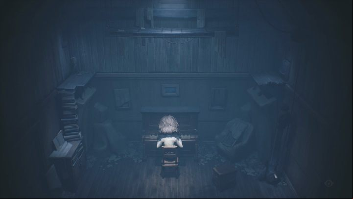 You will end up in a room with a piano - Little Nightmares 2: Escape from School - Chapter 2 Orphanage walkthrough - Chapter 2 - Orphanage - Little Nightmares 2 Guide