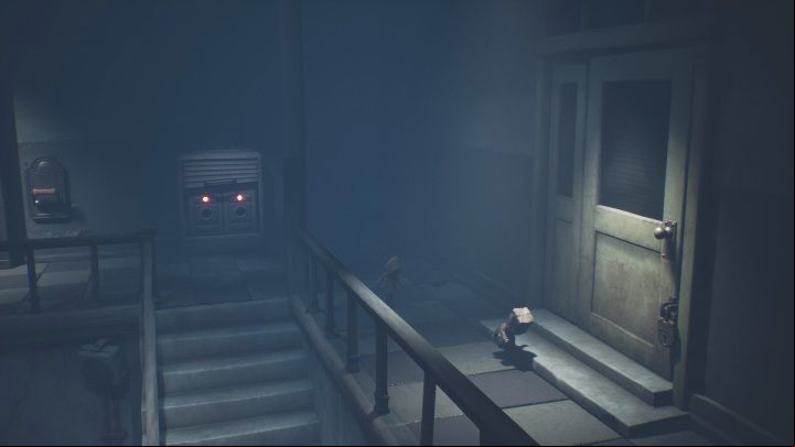 To get to the first fuse, you must open the door using the key - Little Nightmares 2: Fuses - Chapter 3 Hospital walkthrough - Chapter 3 - Hospital - Little Nightmares 2 Guide