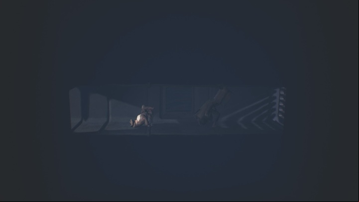 You won't be safe even in the ventilation shaft, so keep moving forward - Little Nightmares 2: Fuses - Chapter 3 Hospital walkthrough - Chapter 3 - Hospital - Little Nightmares 2 Guide