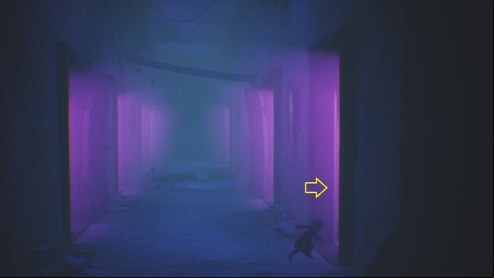 Then run into the first door on the right - Little Nightmares 2: Door Puzzles - Chapter 5 walkthrough - Chapter 5 - The Signal Tower - Little Nightmares 2 Guide