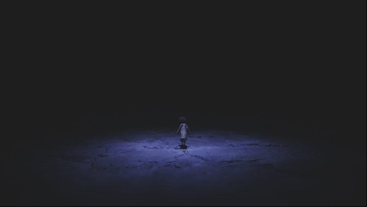 Suddenly you find yourself in a black space - Little Nightmares 2: Six - Chapter 5 walkthrough - Chapter 5 - The Signal Tower - Little Nightmares 2 Guide