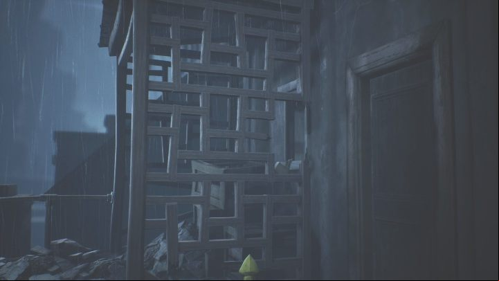 These spectral remains are found in a small room - Little Nightmares 2: Glitching Remains, Chapter 4 Reaching the Tower - list - Glitching Remains - Little Nightmares 2 Guide