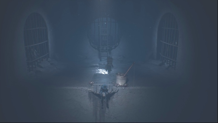 These spectral remains are found in the sewers - Little Nightmares 2: Glitching Remains, Chapter 4 Reaching the Tower - list - Glitching Remains - Little Nightmares 2 Guide