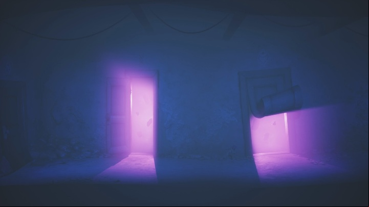 You must only enter the door from which you can hear a melody - Little Nightmares 2: Door puzzle - which ones to pick? - Puzzles - Little Nightmares 2 Guide