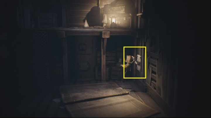 When you reach the next part of the room, Nom will switch on the lamp - Little Nightmares 2: The Nomes Attic walkthrough - The Nomes Attic DLC - Little Nightmares 2 Guide