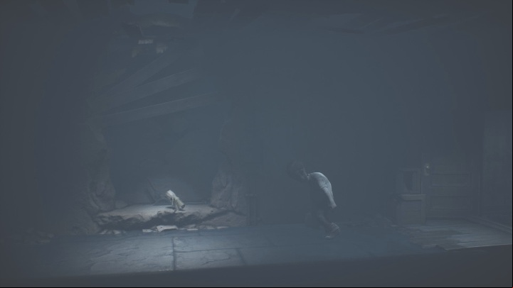 Quickly pull the lever and turn on the electricity - Little Nightmares 2: Building - Chapter 4 walkthrough - Chapter 4 - Getting to the Tower - Little Nightmares 2 Guide