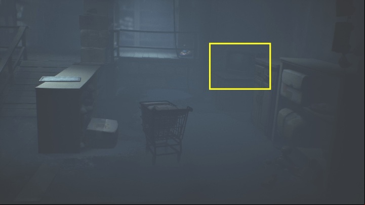 After turning off the power, turn right and turn on the TV - Little Nightmares 2: Shop and Escape - Chapter 4 walkthrough - Chapter 4 - Getting to the Tower - Little Nightmares 2 Guide