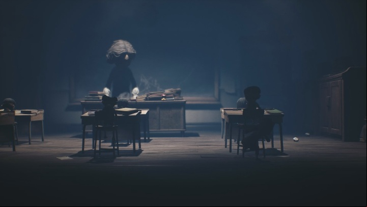Sneak during the moments when the teacher is busy - Little Nightmares 2: School - Chapter 2 Orphanage walkthrough - Chapter 2 - Orphanage - Little Nightmares 2 Guide