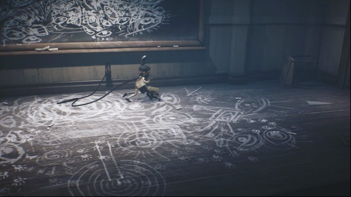 Using a gun, you can kill the boy to ease his suffering - Little Nightmares 2: School - Chapter 2 Orphanage walkthrough - Chapter 2 - Orphanage - Little Nightmares 2 Guide