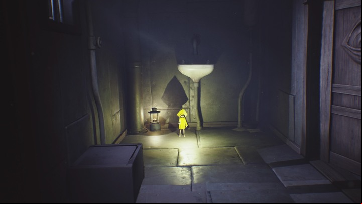 Light up the lantern and continue right. - Little Nightmares: The fall - walkthrough - The Prison - Little Nightmares Game Guide