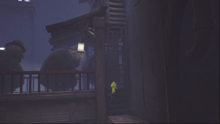 New guests - this is not good. - Little Nightmares: Enter the dining hall - walkthrough - The Guest Area - Little Nightmares Game Guide