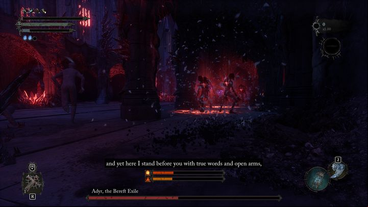 Area spells will be useful in this fight - Lords of the Fallen: How to defeat the boss Adyr, the Bereft Exile? - Main - Lords of the Fallen Guide