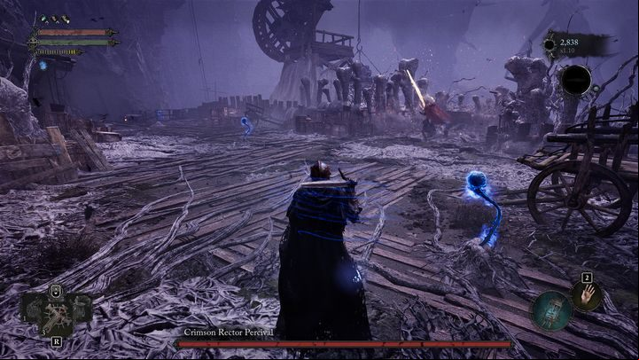 Crimson Rector Percival is an enemy known from previous locations, who now has a boss health bar - Lords of the Fallen: How to defeat the boss Crimson Rector Percival? - Optional - Lords of the Fallen Guide