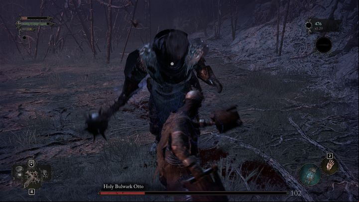 If you know that your dodge is being performed at the wrong moment, or if you simply cannot do it, we recommend blocking the boss's attacks - Lords of the Fallen: How to beat Holy Bulwark Otto? - Main - Lords of the Fallen Guide