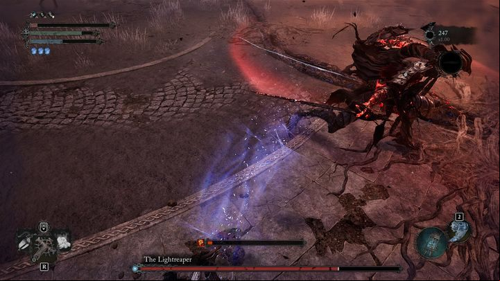 Apart from these two new moves, the fight proceeds similarly to the first phase - Lords of the Fallen: How to defeat The Lightreaper boss? - Main - Lords of the Fallen Guide