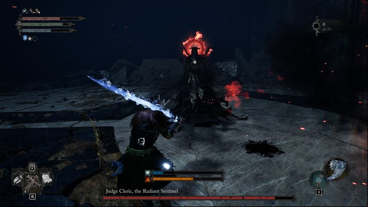 Most of the attacks of Judge Cleric, the Radiant Sentinel have the same animations - Lords of the Fallen: How to defeat the Judge Cleric, the Radiant Sentinel boss? - Main - Lords of the Fallen Guide