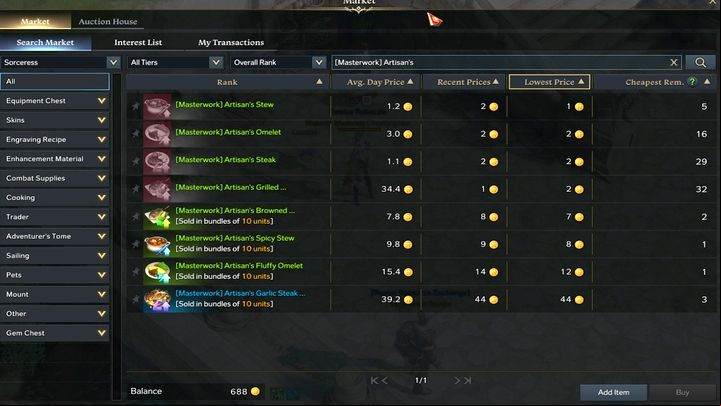 Crafting, combined with gathering and harvesting resources, can become a profitable source of gold - Lost Ark: Stronghold - Basics - Lost Ark Guide