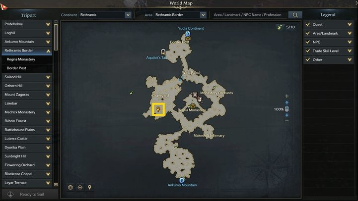 Rudric is in Rethramis, specifically in the Rethramis Border area - Lost Ark: Rudric - boss, how to defeat? - Bosses - Lost Ark Guide