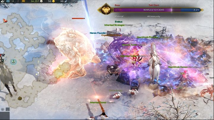 You can expect rewards such as gear for your level or higher, or even a treasure map - Lost Ark: Salt Giant - boss, how to defeat? - Bosses - Lost Ark Guide