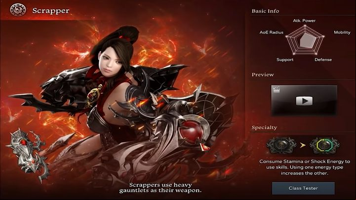 Scrapper is not a powerful class or an extremely specialized one, but she does bring something new to the game - Lost Ark: Scrapper (Martial Artist) - character class - Martial Artist - Lost Ark Guide