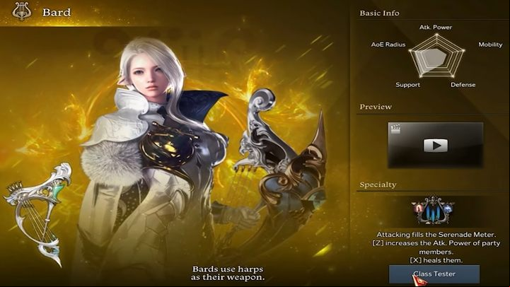 Bard is 100% a class - Lost Ark: Bard (Mage) - character class - Mage - Lost Ark Guide