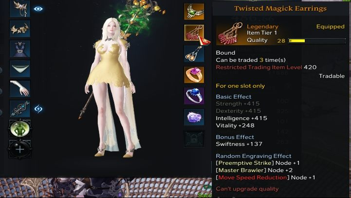 The main stat modifier is jewelry: earrings, rings, necklaces - Lost Ark: Combat stats - what are they? - Character development - Lost Ark Guide