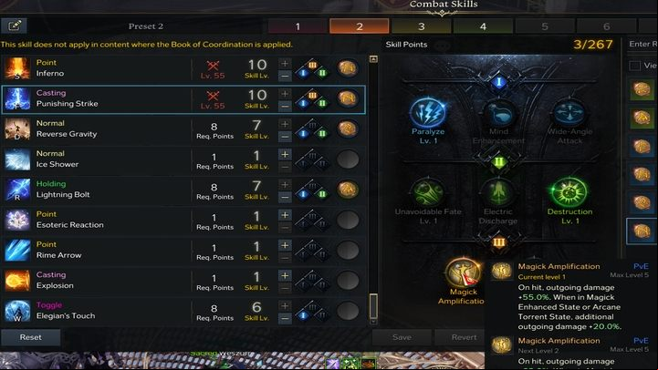 Advancing in experience levels provides you with skill points that you can freely distribute - Lost Ark: Skills and builds - Character development - Lost Ark Guide