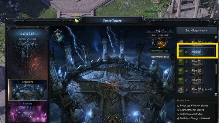 After starting the quest head to a big city such as Vern Circle and find the Tower - Lost Ark: Shadow Island - 24th floor, how to complete? - Quests - Lost Ark Guide