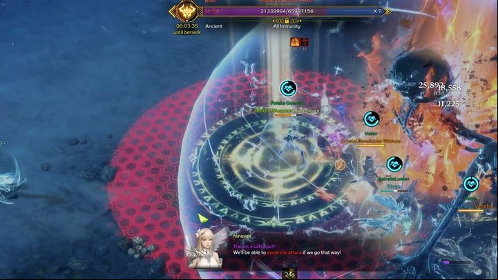 Additionally, the boss has a special area attack - Annihilation - Lost Ark: Sea of Indolence - boss, how to beat? - Abyssal Dungeon - Lost Ark Guide