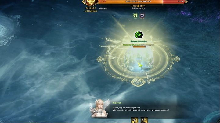 In the second stage (8 health bars), the procedure is repeated; however, you must stop when picking up the third orb (the direction changes then) and go to the last orb - Lost Ark: Tranquil Karkosa - boss, how to beat? - Abyssal Dungeon - Lost Ark Guide