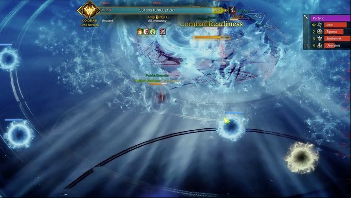 The first mechanic occurs when the boss has 28 and 12 health bars respectively - Lost Ark: Alarics Sanctuary - boss, how to beat it? - Abyssal Dungeon - Lost Ark Guide