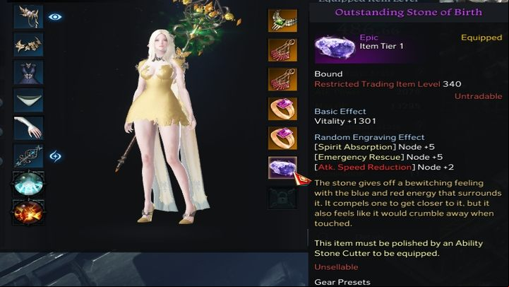 Ability Stones are stones that you can cut at the Ability Stone Cutter (the crystal icon on the map) to increase your Engravings level - Lost Ark: Engravings, Ability Stones and Faceting - Character development - Lost Ark Guide