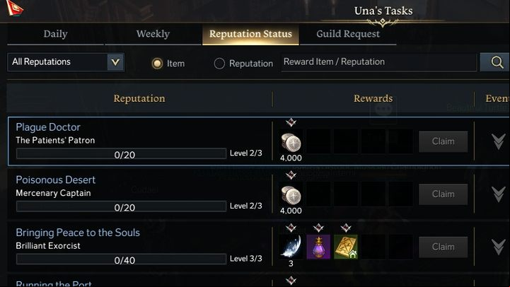 One of the simplest income sources in the endgame are Una's Tasks - Lost Ark: Daily activities - list - Activities after level 50 - Lost Ark Guide
