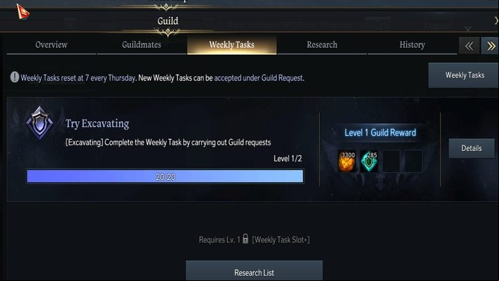 You can also participate in weekly tasks to obtain the indicated rewards - Lost Ark: Daily activities - list - Activities after level 50 - Lost Ark Guide