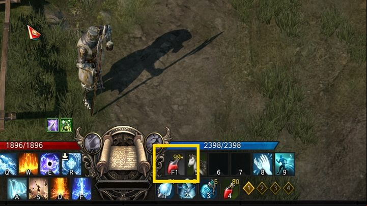 Lost Ark features two basic healing methods: drinking healing potions (purchasable in shops, often dropped by monsters or obtained as quest rewards) or automatic health regen when out of combat - Lost Ark: Death and healing - Basics - Lost Ark Guide