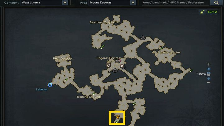 The Barrier's location. - Lost Ark: Barrier raid - what is it? - Game world - Lost Ark Guide