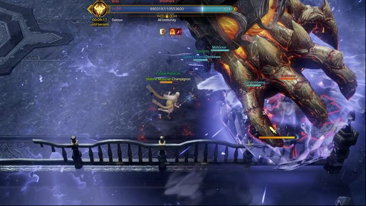 The first stage is a Stagger Check preceded by a cutscene - Lost Ark: Hildebrandt Palace - boss, how to beat? - Abyssal Dungeon - Lost Ark Guide