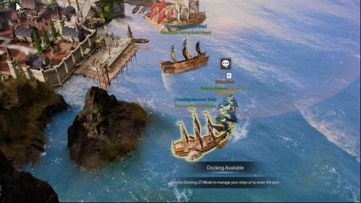 You will find merchant ships at the harbors - Lost Ark: Wandering Merchants - informations - Wandering Merchants - Lost Ark Guide
