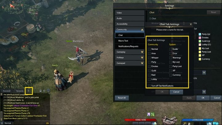To open the chat you must press Enter - Lost Ark: Chat and messages - Basics - Lost Ark Guide