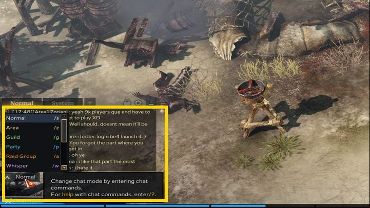 If you want to message a specific player use the command /w "player name" - Lost Ark: Chat and messages - Basics - Lost Ark Guide