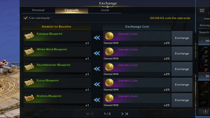 You will find a Tea and Libra merchant ship in every port - Lost Ark: Ship - how to upgrade? - Ships - Lost Ark Guide
