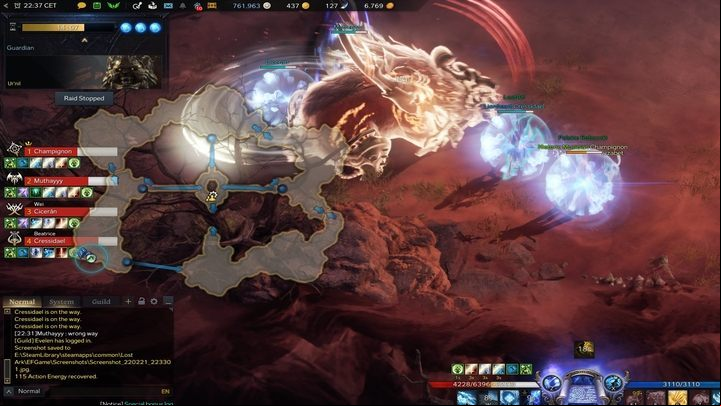 Nevertheless, each boss is unique and has its traits and attacks - Lost Ark: Guardian Raid - Activities after level 50 - Lost Ark Guide