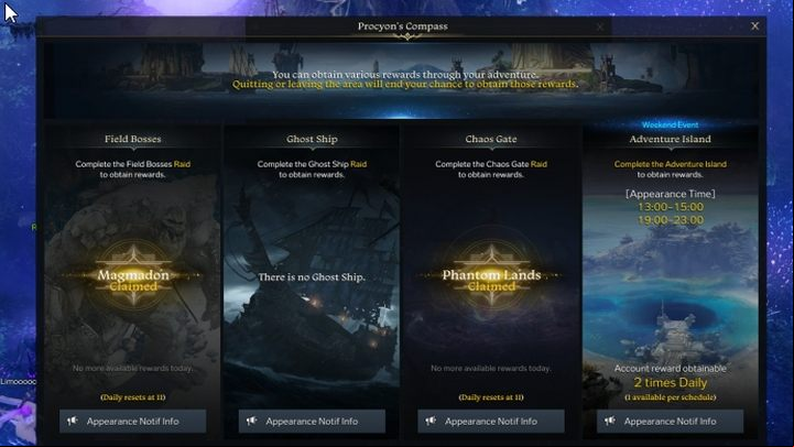 To start off, you should know that - Lost Ark: Procyons Com - what is it, how to use? - Activities after level 50 - Lost Ark Guide
