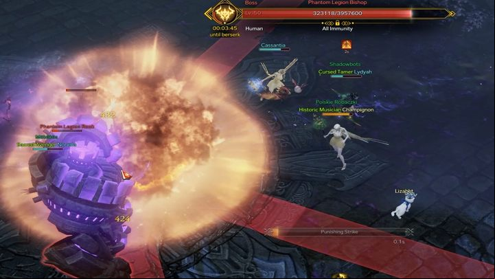After these two actions, the rest of the fight proceeds in much the same way as at the beginning - Lost Ark: Hall of the Twisted Warlord - boss, how to beat? - Abyssal Dungeon - Lost Ark Guide