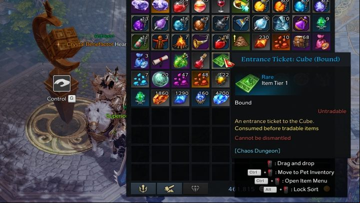 You can get the Entrance Ticket in 2 ways - Lost Ark: Cube - what is it? - Activities after level 50 - Lost Ark Guide